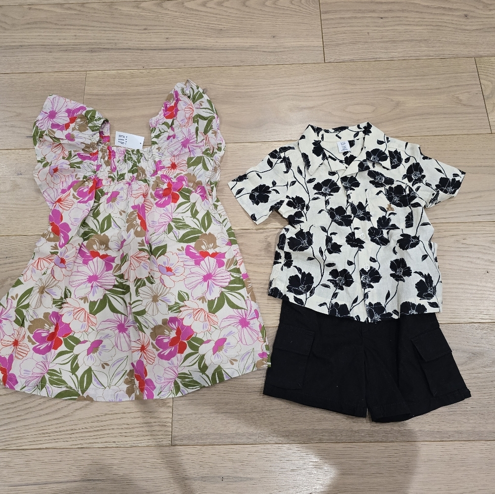 New Sibling Outfits for 2 & 4